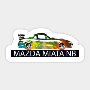 Mazda Miata / MX5 NB - Colourful Sticker